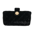 Vintage Purse Pouch, &pound;350, Accessories, Black, Velvet, Front view